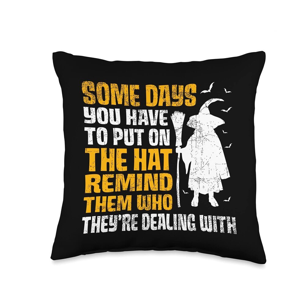 3375 I've Got This Feeling Inside My Bones Halloween Shirts Throw Pillow